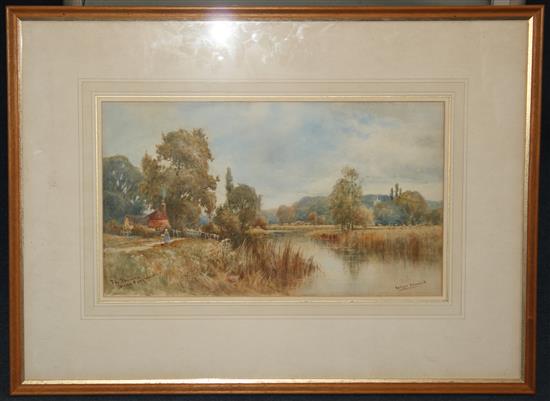 Philip J. Smith A Sussex cottage near Eastbourne, 10 x 17.5in.